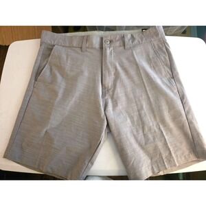 Burnside  Men's Gray HyBrid Stretch‎ Shorts NWT SZ 34